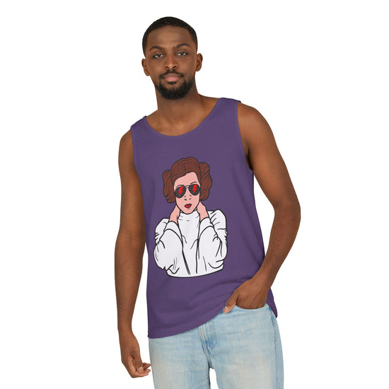 Leia Rebel Tank Top - Fandom-Made