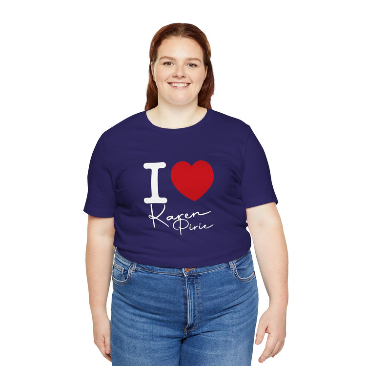 I Love Karen Pirie T-Shirt - Fandom-Made