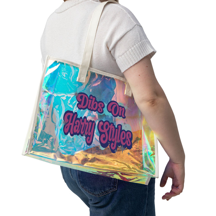 Dibs On Harry Holographic Tote Bag - Fandom-Made
