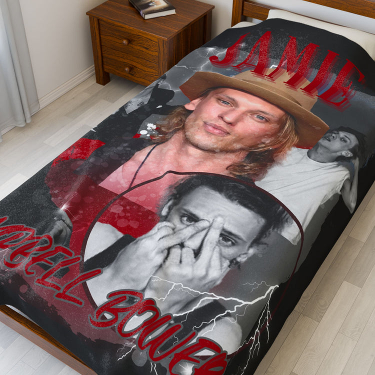 Jamie Campbell Bower Blanket - Fandom-Made