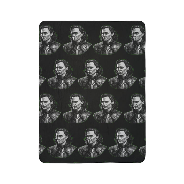 Burdened With Glorious Purpose Fleece Sherpa Blanket - Fandom-Made