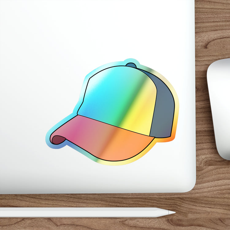 Dustin's Hat Holographic Sticker
