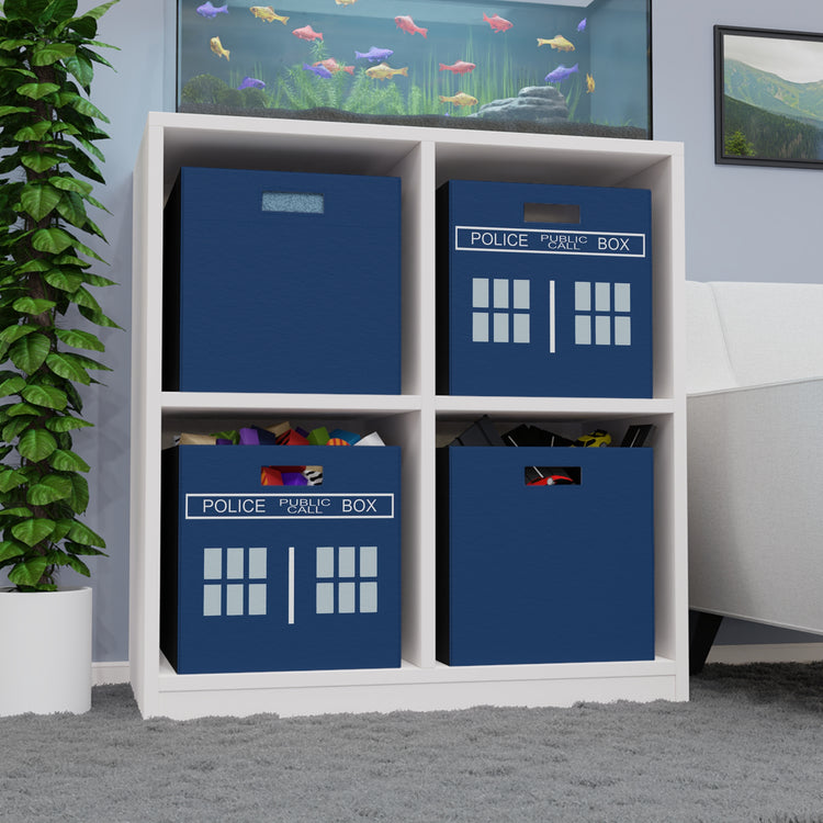 Tardis Storage Box - Fandom-Made