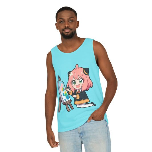 Anya Forger Painter Tank Top - Fandom-Made