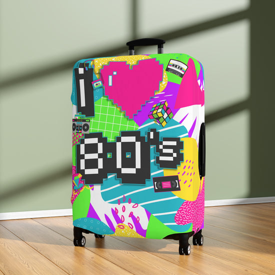 I Love The 80s Luggage Cover - Fandom-Made