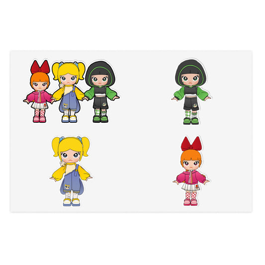 Molly Puffs Sticker Sheet - Fandom-Made