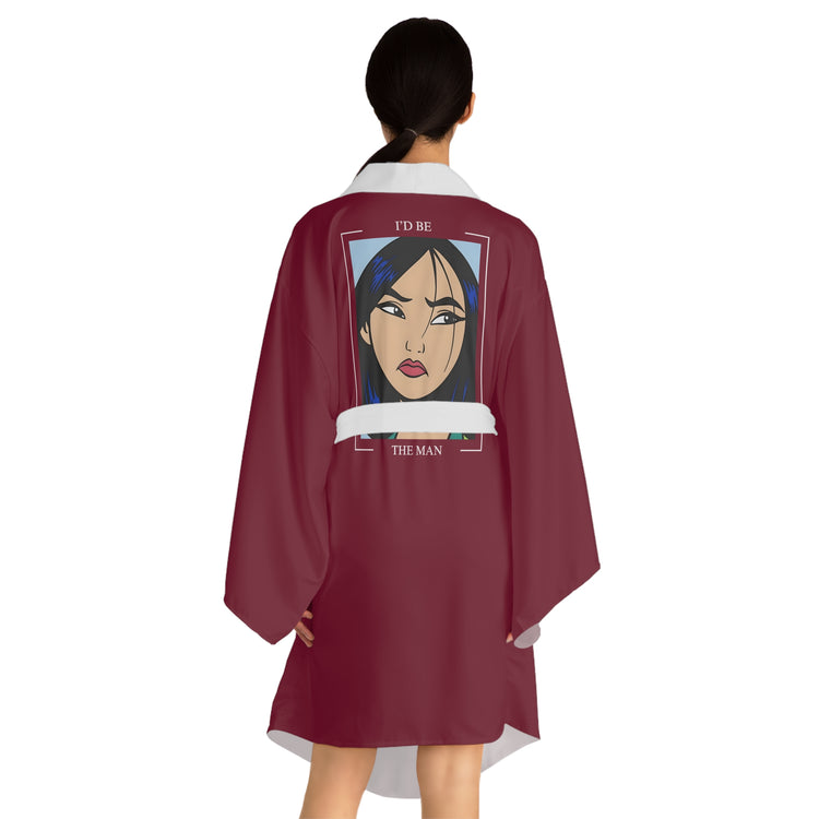 I'd Be The Man Kimono Robe
