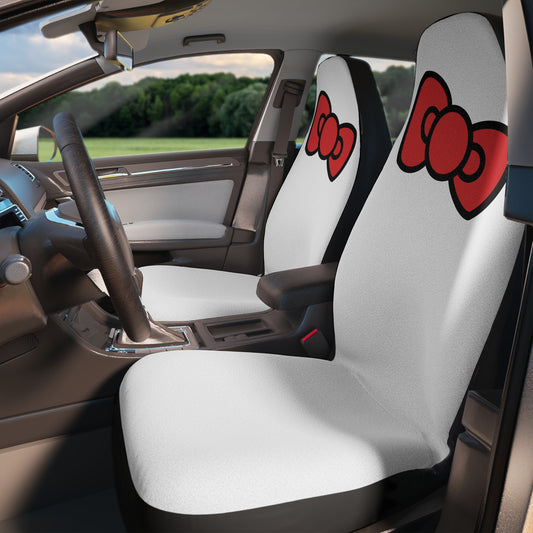 Bow Car Seat Cover - Fandom-Made