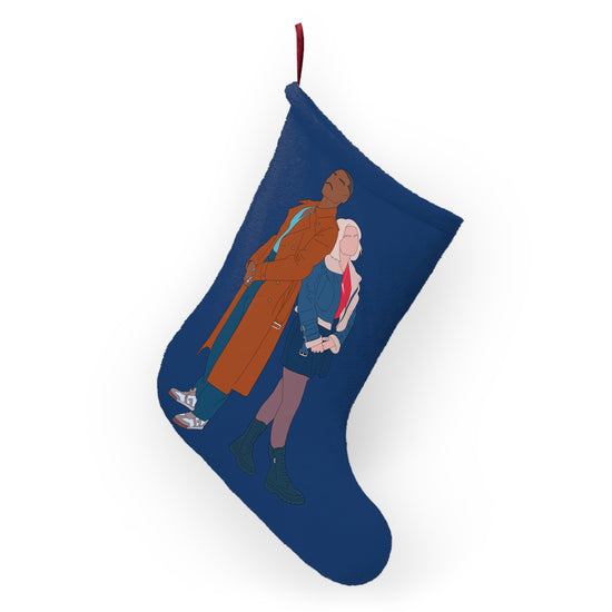 The Doctor & Ruby Sunday Christmas Stocking - Fandom-Made