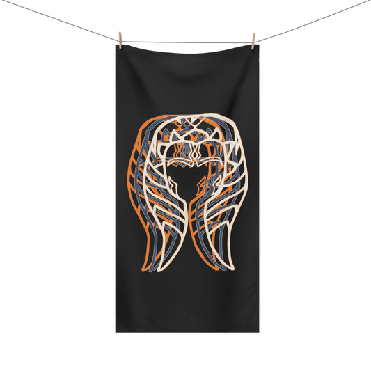 Ahsoka Head And Face Cotton Beach Towel - Fandom-Made