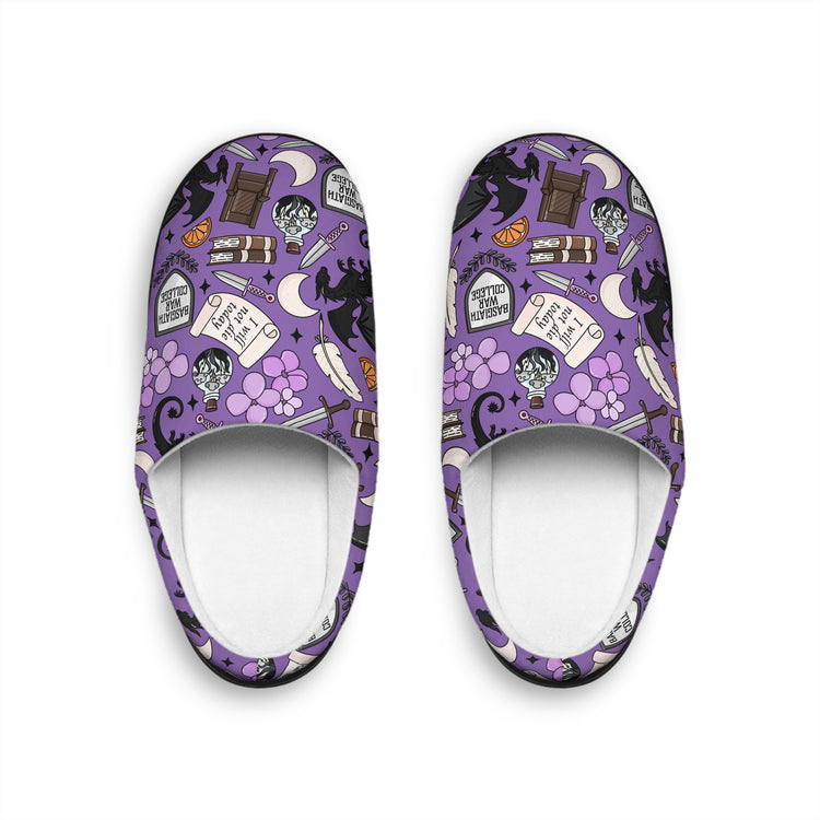 Fourth Wing Collage Women's Slippers - Fandom-Made