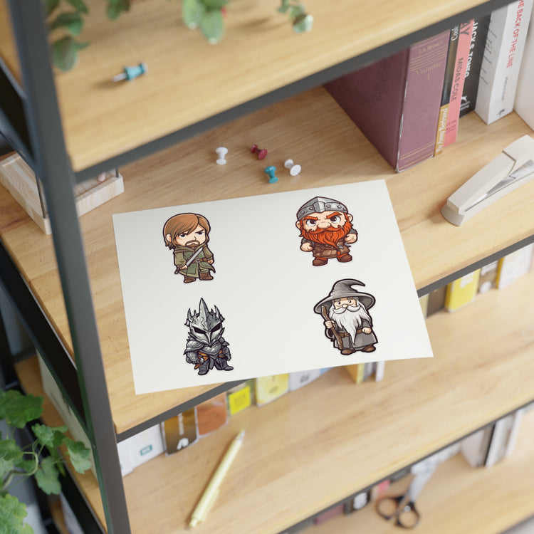 Lords of Rings Sticker Sheet