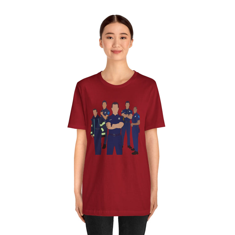 9-1-1 Group T-Shirt - Fandom-Made