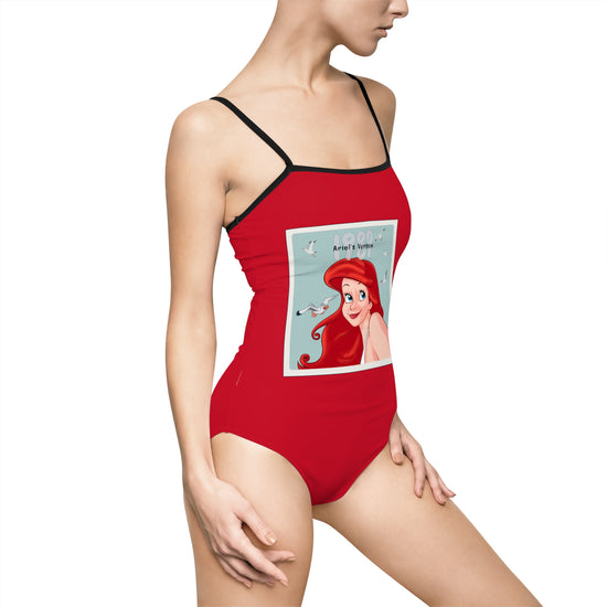Ariel's Version One-piece Swimsuit - Fandom-Made
