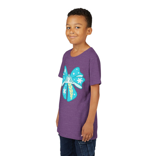 Elsa Bow Youth Tee - Fandom-Made