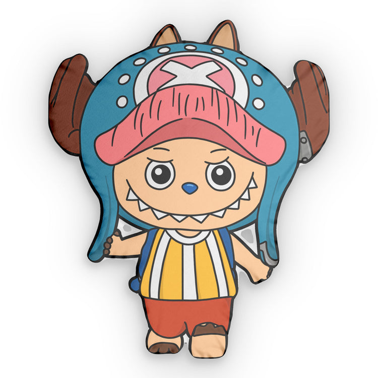 Tony Chopper Labubu-Shaped Pillow - Fandom-Made
