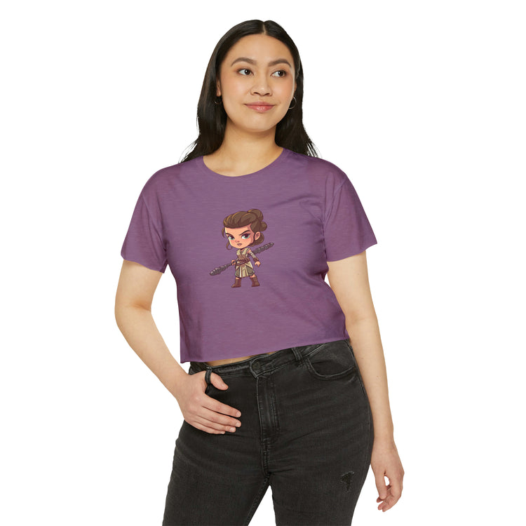 Rey Skywalker Women's Festival Crop Top - Fandom-Made