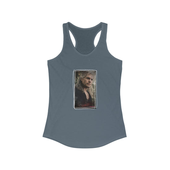 Geralt of Rivia Women's Ideal Racerback Tank - Fandom-Made