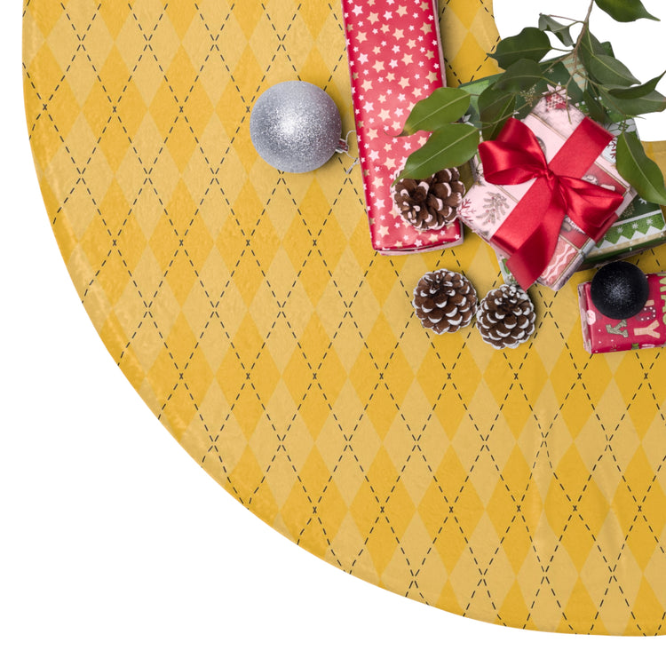 Hufflepuff Christmas Tree Skirts - Fandom-Made