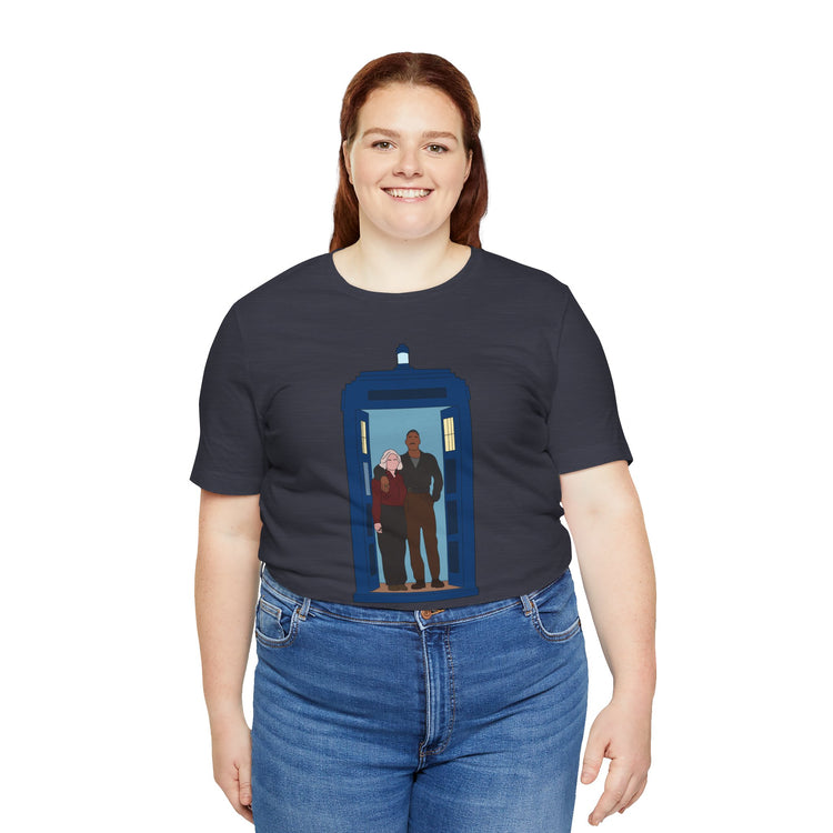 The Fifteenth Doctor and Ruby T-Shirt - Fandom-Made
