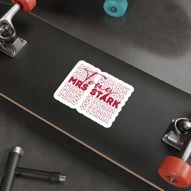 Mrs. Tony Stark Die-Cut Sticker