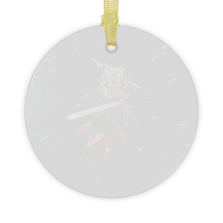 Ahsoka Leaping Glass Ornaments - Fandom-Made