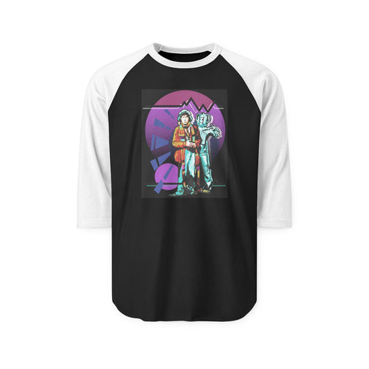 The Fourth Doctor 3/4 Raglan Shirt - Fandom-Made