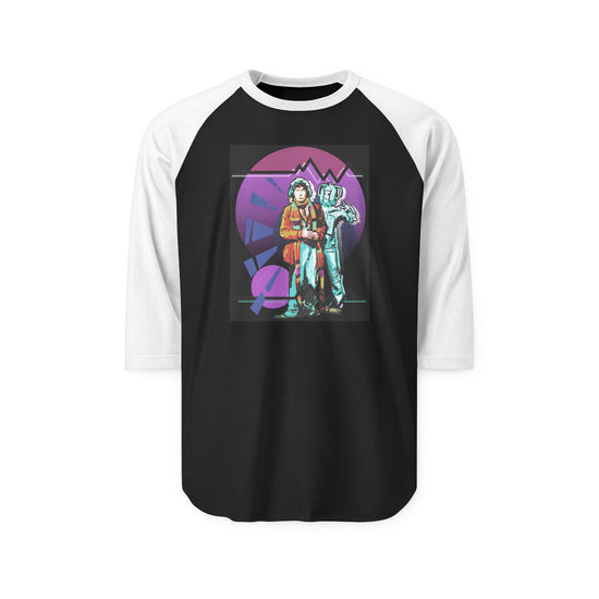 The Fourth Doctor 3/4 Raglan Shirt - Fandom-Made