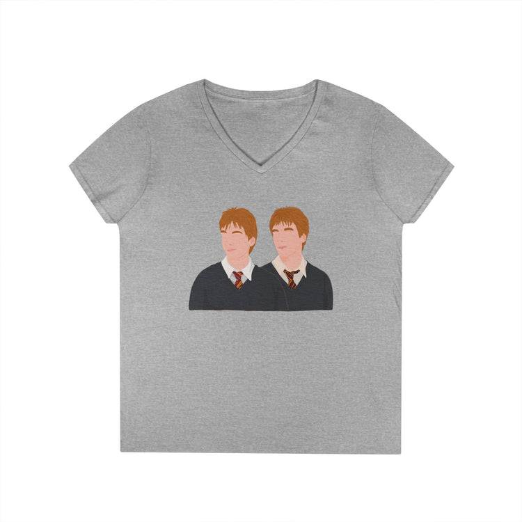 Weasley Twins V-Neck Tee - Fandom-Made