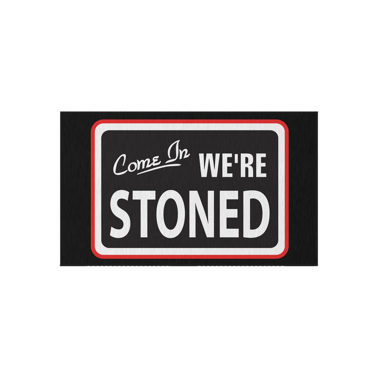 Come In We're... Outdoor Rug - Fandom-Made