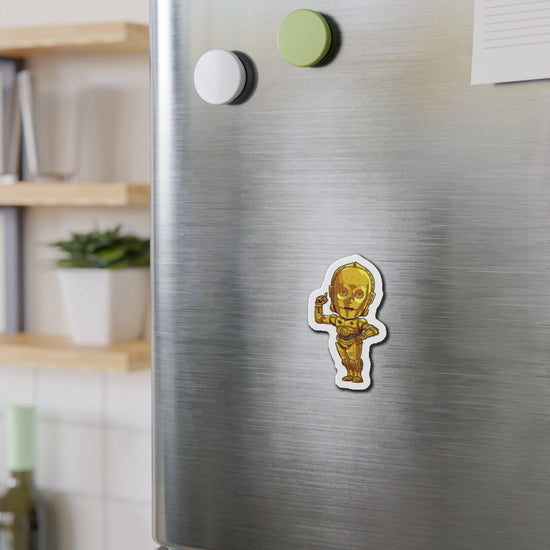 C3PO Die-Cut Magnet - Fandom-Made