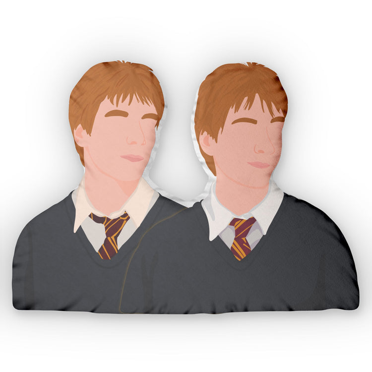 Weasley Twins-Shaped Pillow - Fandom-Made