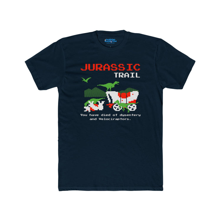 Jurassic Trail Fitted T-Shirt - Fandom-Made