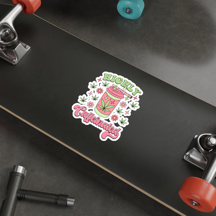 Highly Caffeinated Die-Cut Stickers - Fandom-Made