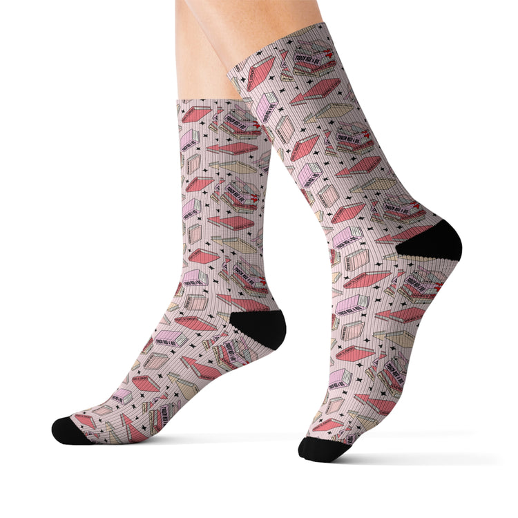 Romance Books Socks - Fandom-Made