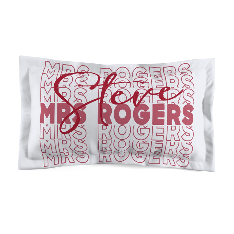Mrs. Steve Rogers Pillow Sham