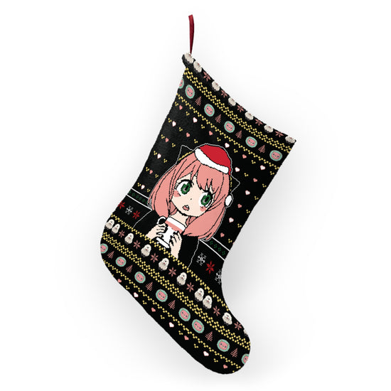 Anya Forger Ugly Christmas Sweater Christmas Stocking - Fandom-Made