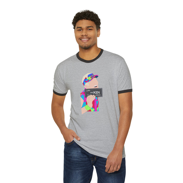 Mugshot Ken Ringer T-Shirt - Fandom-Made