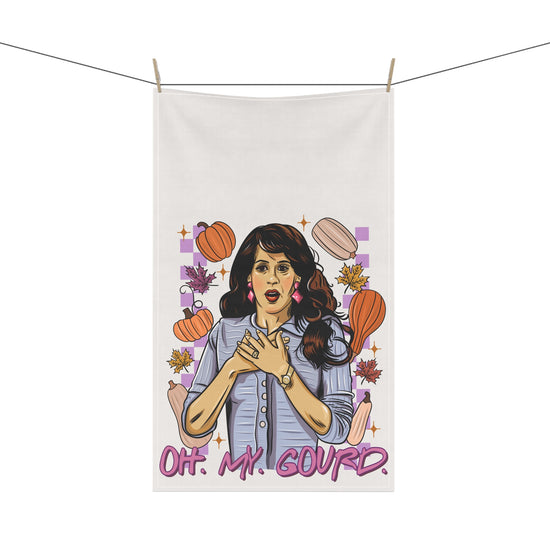 Oh My Gourd Kitchen Towel - Fandom-Made