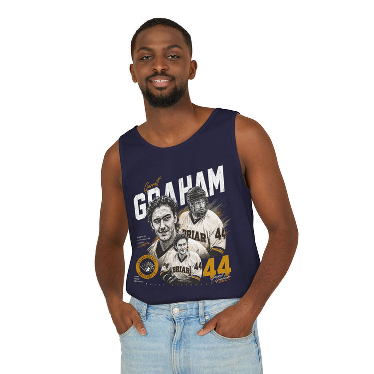 Graham Collage Unisex Garment-Dyed Tank Top