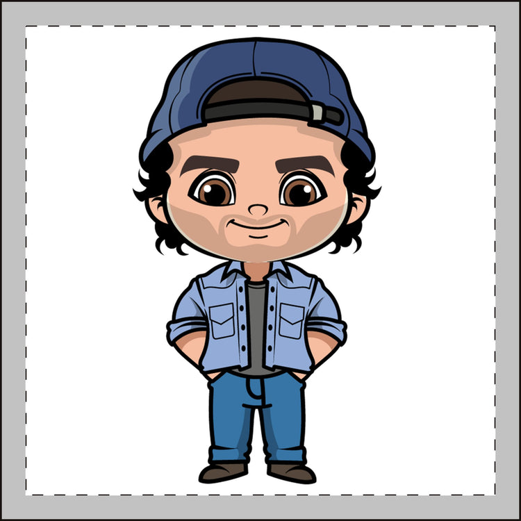 Luke Danes Mini Plush Keychain