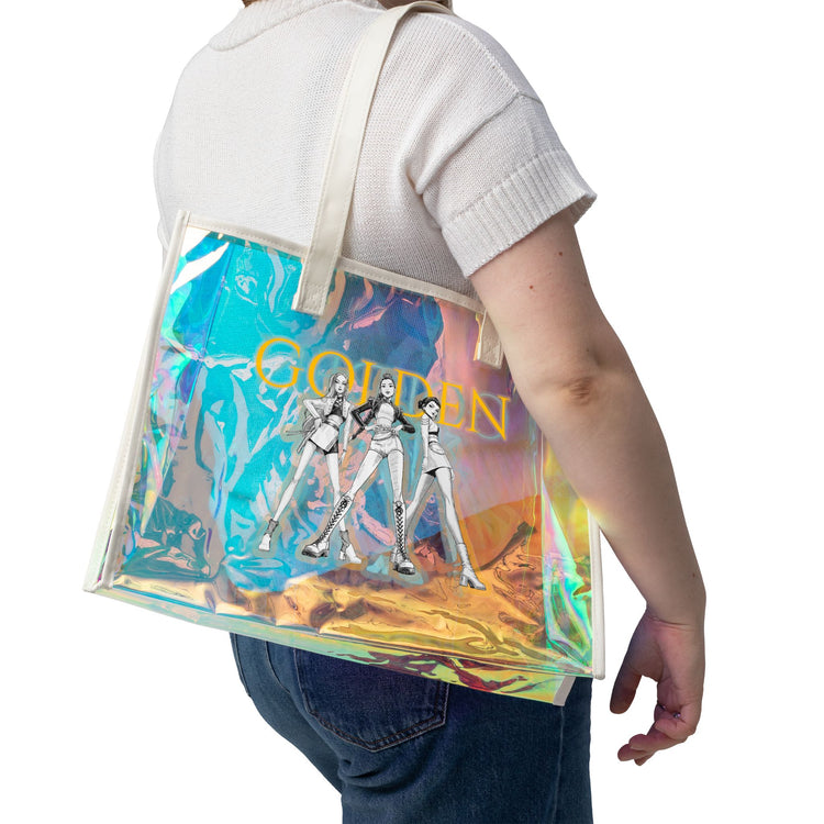 The Midas Touch Holographic Tote Bag