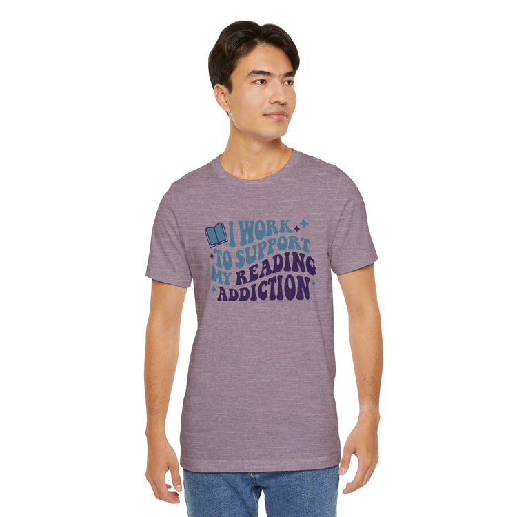 Reading Addiction T-Shirt - Fandom-Made
