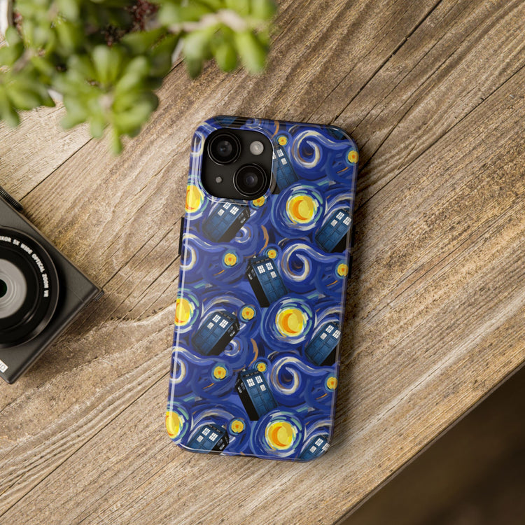 Tardis Night Phone Case - Fandom-Made