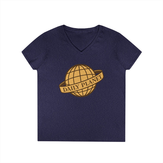 Daily Planet V-Neck Tee - Fandom-Made