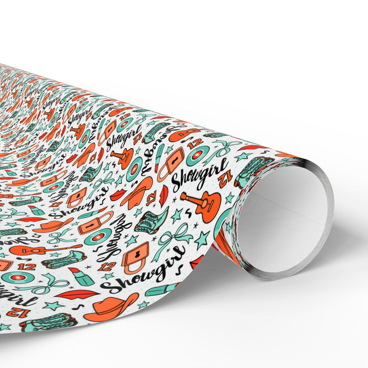 Country Showgirl Wrapping Paper