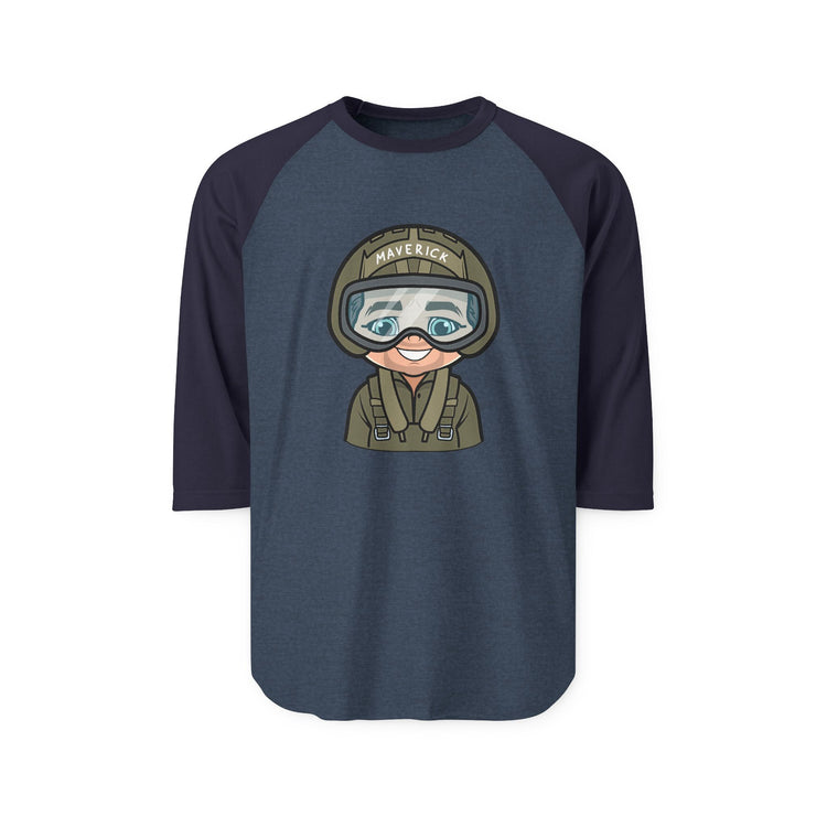 Maverick 3/4 Raglan Shirt - Fandom-Made