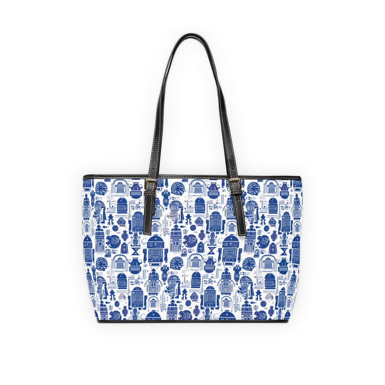 R2 Leather Shoulder Bag - Fandom-Made