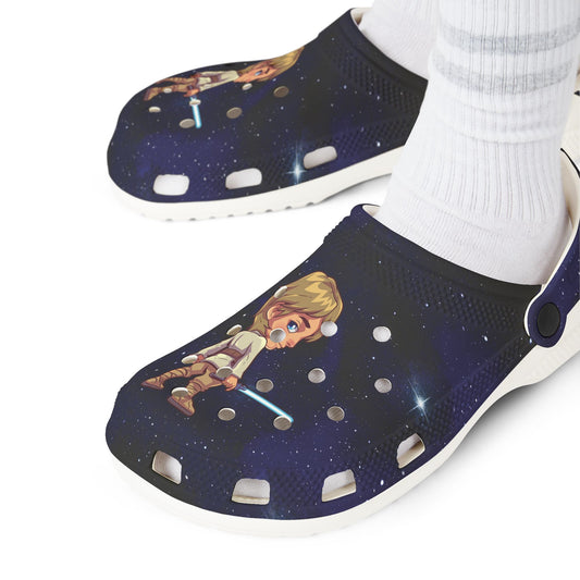 Luke Skywalker Rubber Clogs - Fandom-Made