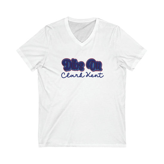 Dibs On Clark Kent V-Neck Tee - Fandom-Made